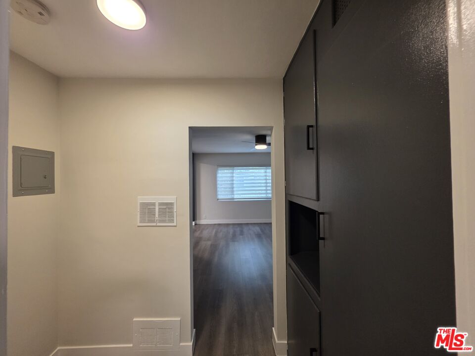 1411 Innes Place, Unit 1 Venice, CA 90291 - Photo 14 of 53 a view of hallway with wooden floor