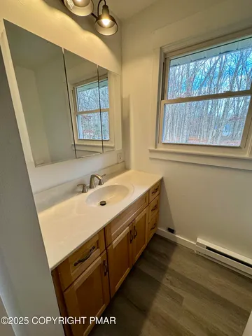 a utility room with a window