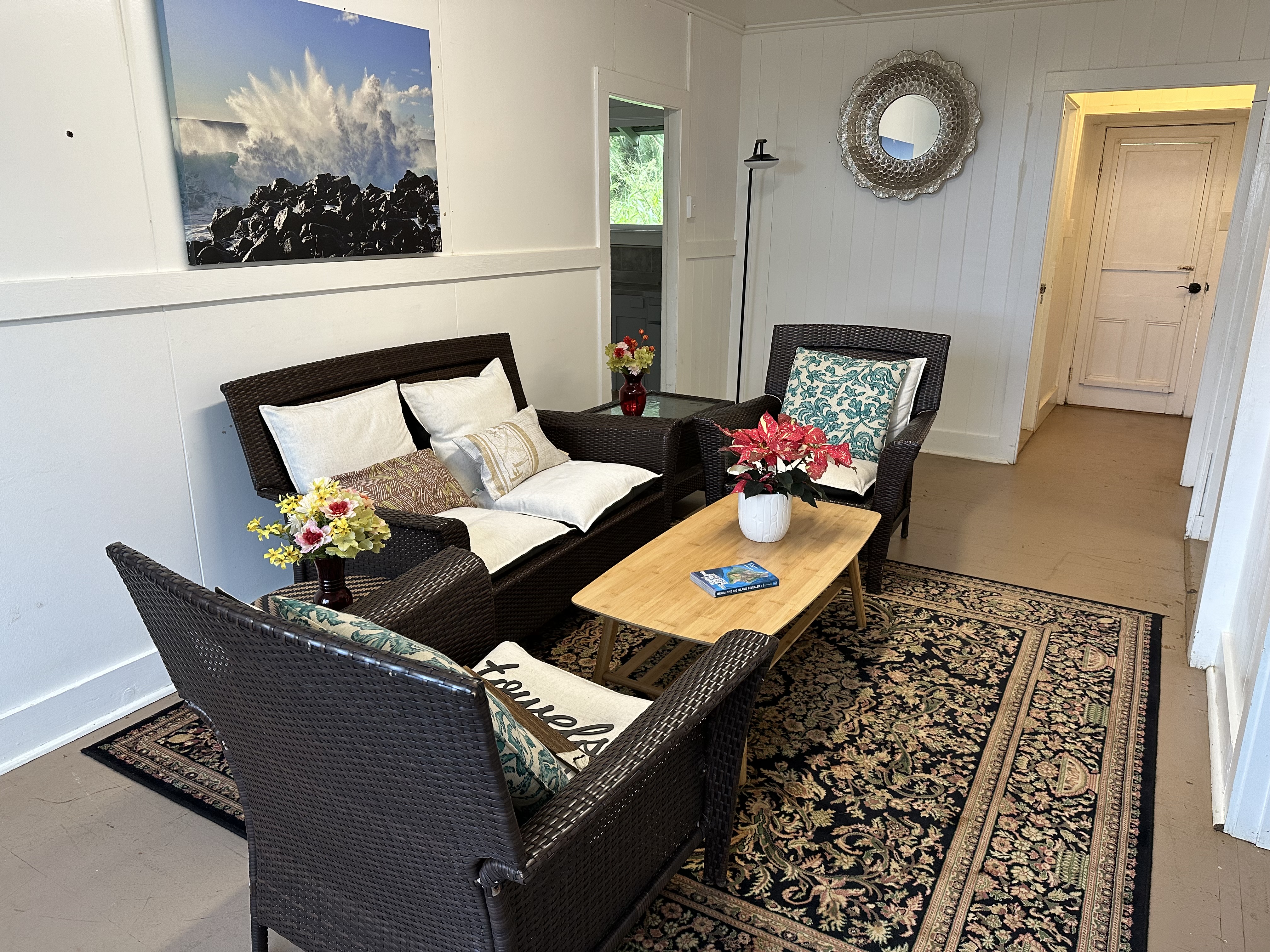 55-680 Hawi Road Hawi, HI 96719 - Photo 15 of 30 a living room with furniture and a rug
