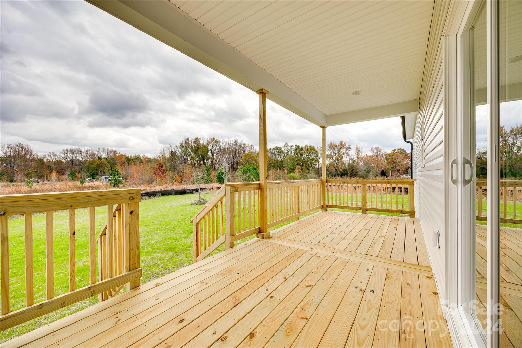 1186 Philbeck Road York, SC 29745 - Photo 32 of 35 a view of balcony with wooden floor