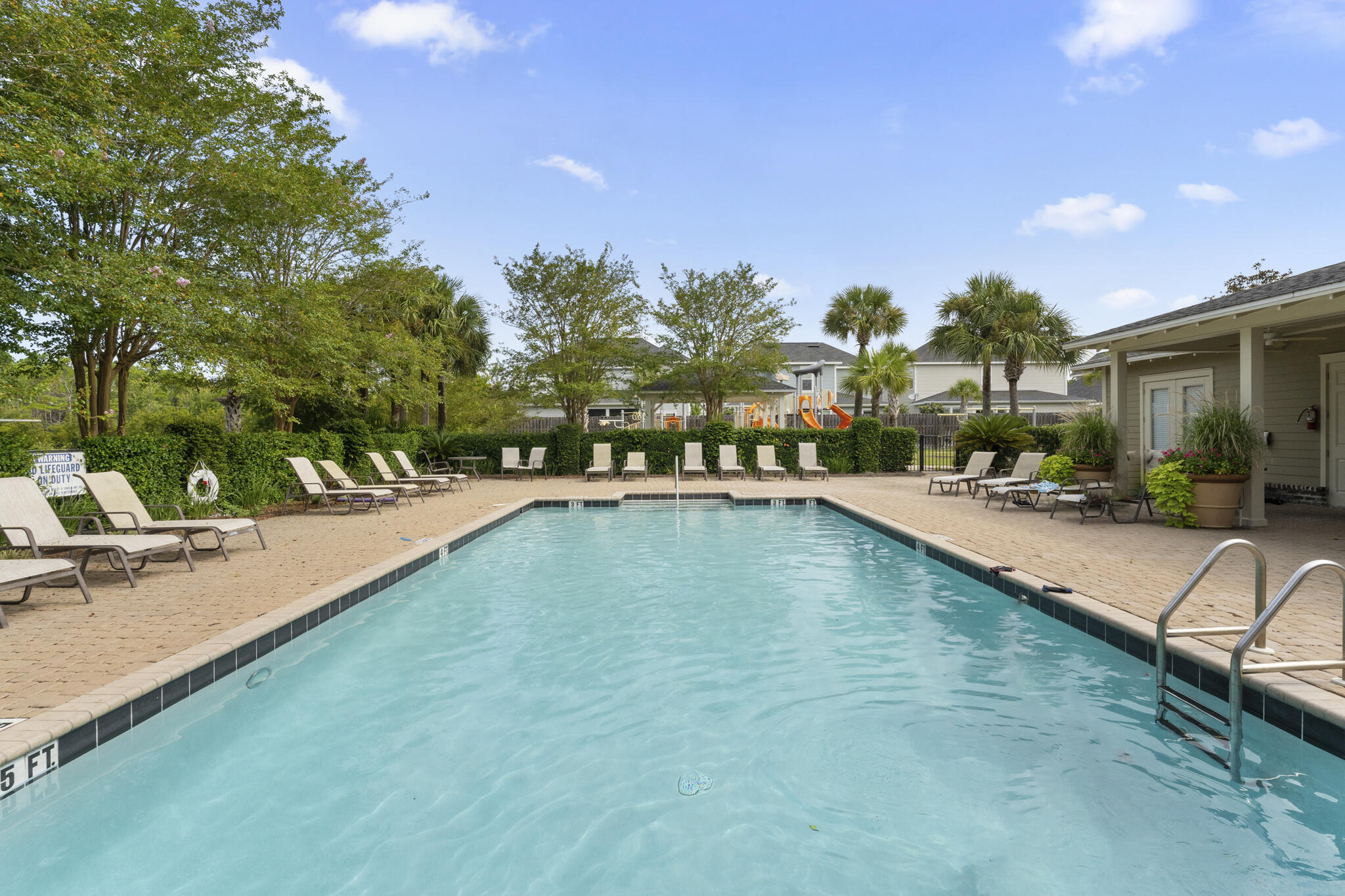 17 South Zander Way Santa Rosa Beach, FL 32459 - Photo 40 of 44 a view of swimming pool with outdoor seating