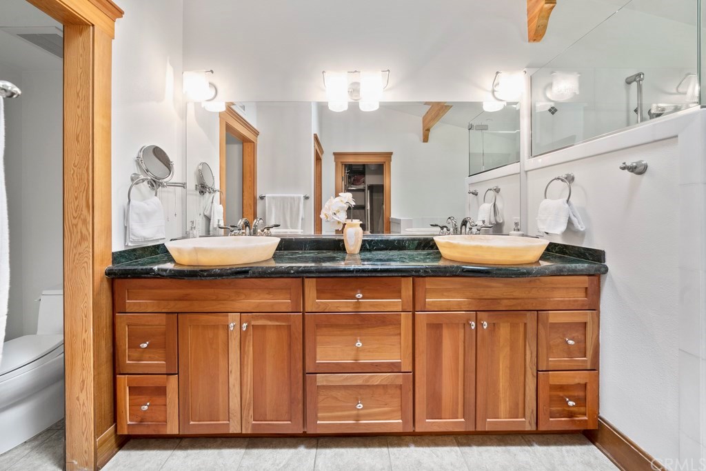 218 14th Street Seal Beach, CA 90740 - Photo 27 of 44 Double onyx sinks in master bathroom