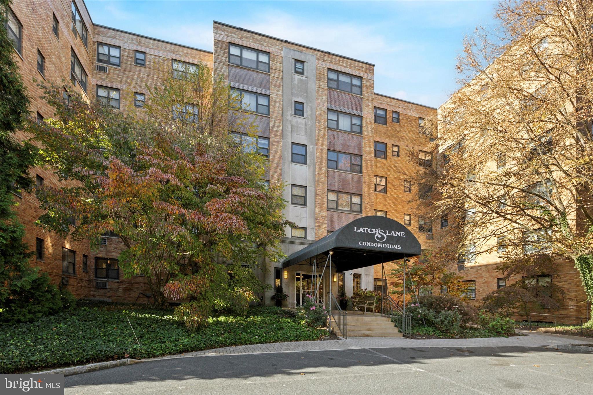 a front view of a building