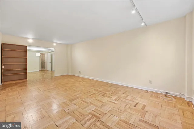 a view of empty room