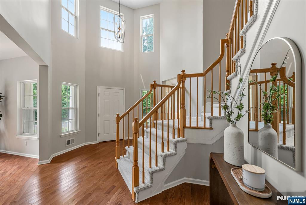 1 Winding Ridge Road Lake Hopatcong, NJ 07849 - Photo 6 of 50 a view of entryway with wooden floor and door