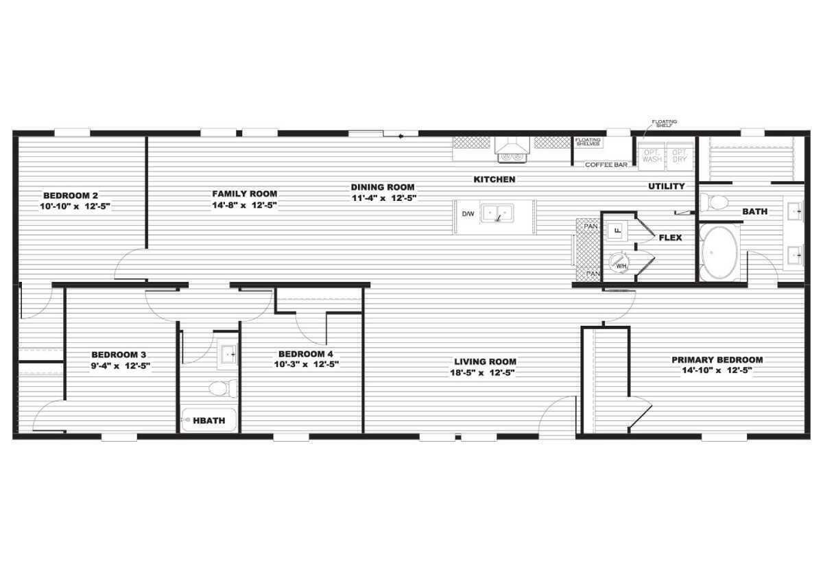 1151 Mandella Road Bonneau, SC 29431 - Photo 24 of 24 The Morocco 76CEA28684AH floor-plans-SMA