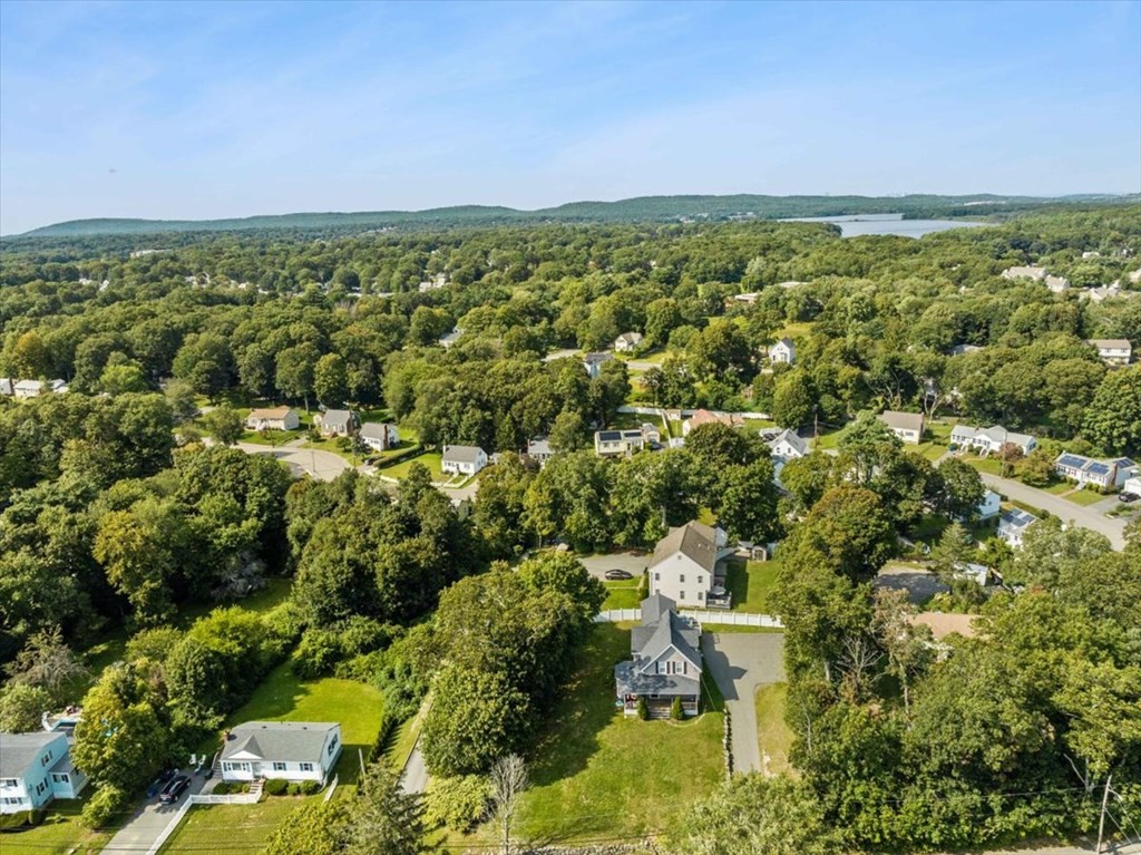156 Allen Street Randolph, MA 02368 - Photo 19 of 26 an aerial view of residential house with outdoor space