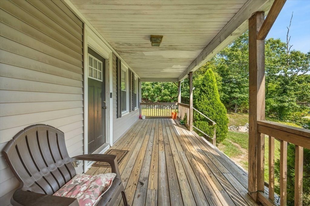 156 Allen Street Randolph, MA 02368 - Photo 4 of 26 a view of balcony with wooden floor