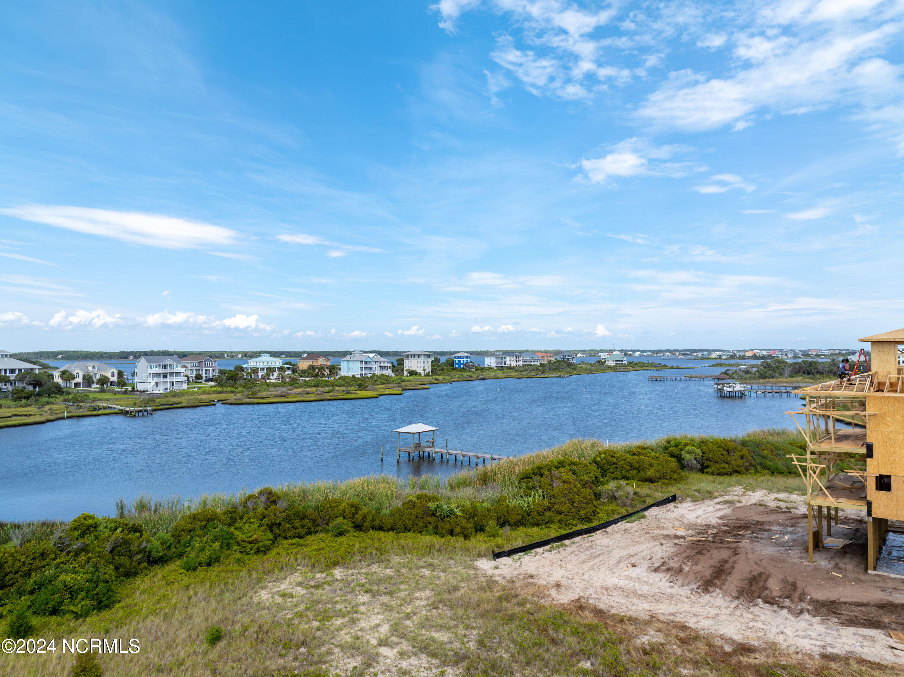 393 New River Inlet Road North Topsail Beach, NC 28460 - Photo 11 of 13 393+397 NRIR + 1 Osprey Dr. - Aerials -