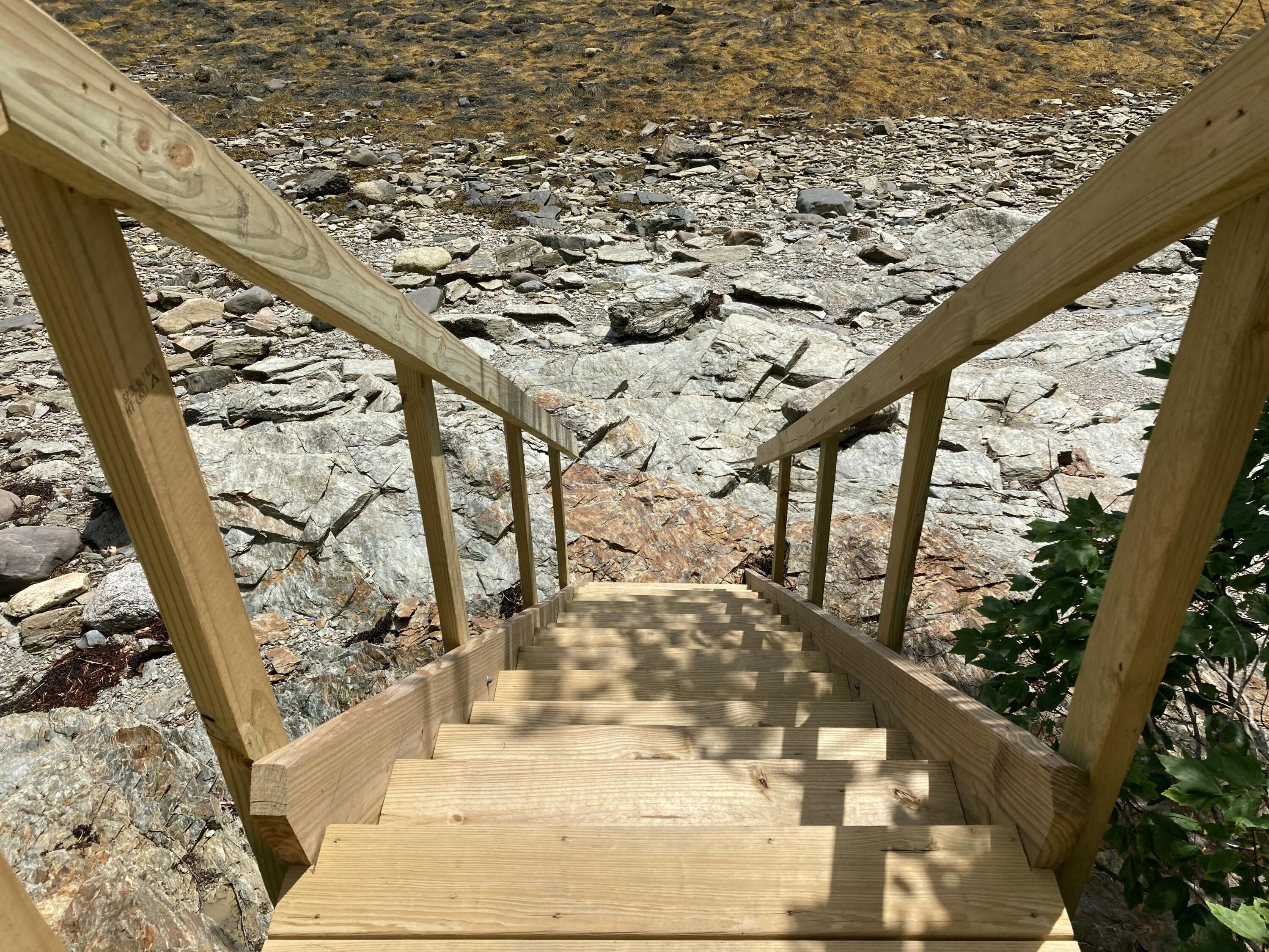 157 Jellison Cove Road Hancock, ME 04640 - Photo 37 of 39 Steps to shorefront.