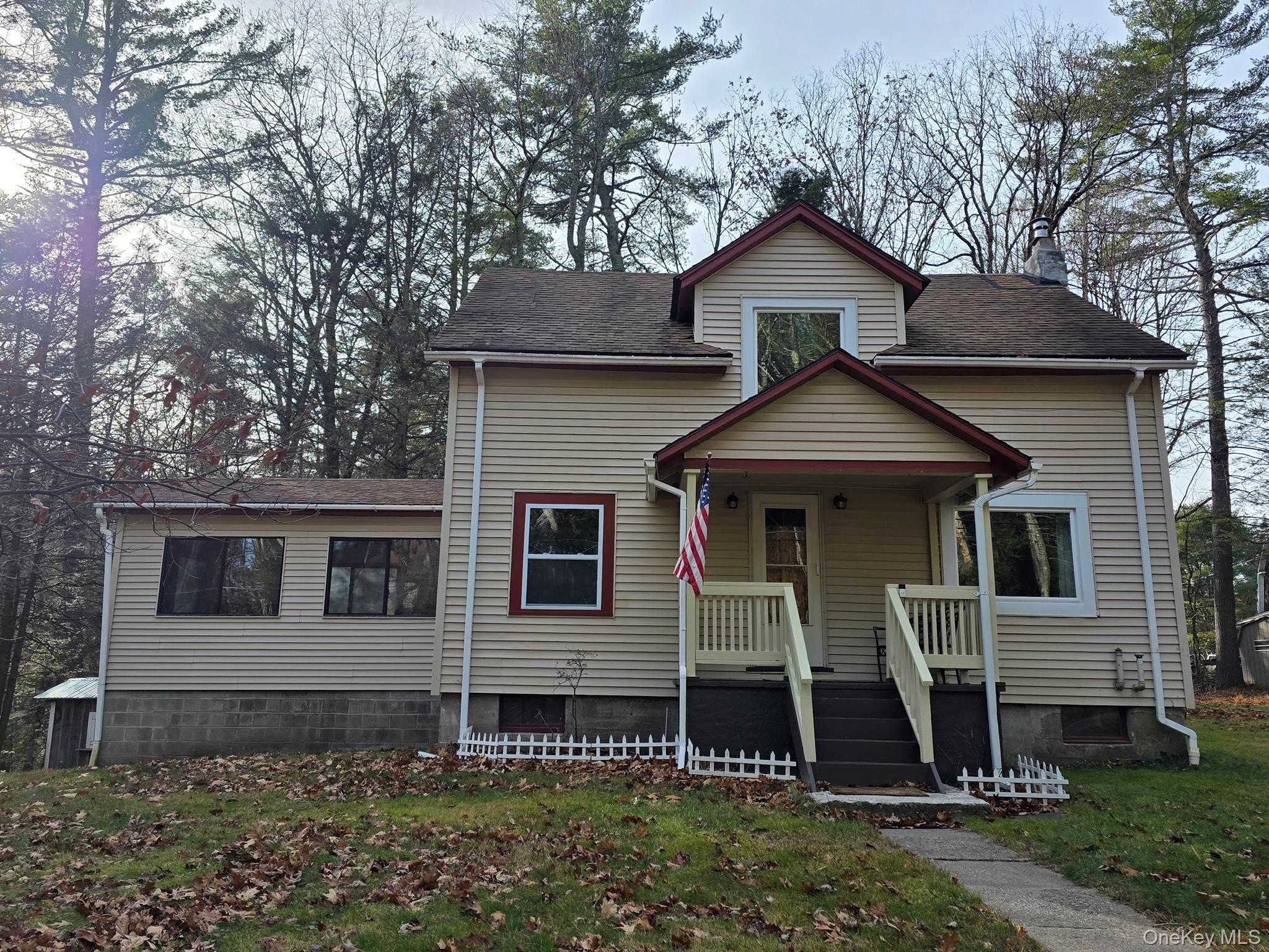 27 Airport Road Eldred, NY 12732 - Photo 2 of 28 a front view of a house with a yard