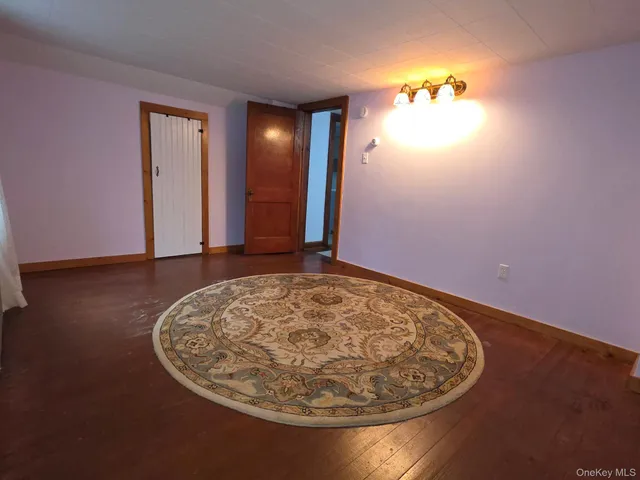 wooden floor in an empty room