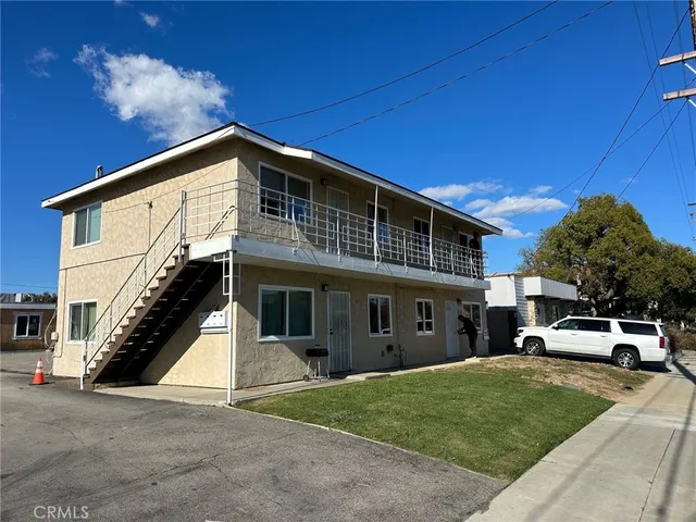 a view of a house with a patio