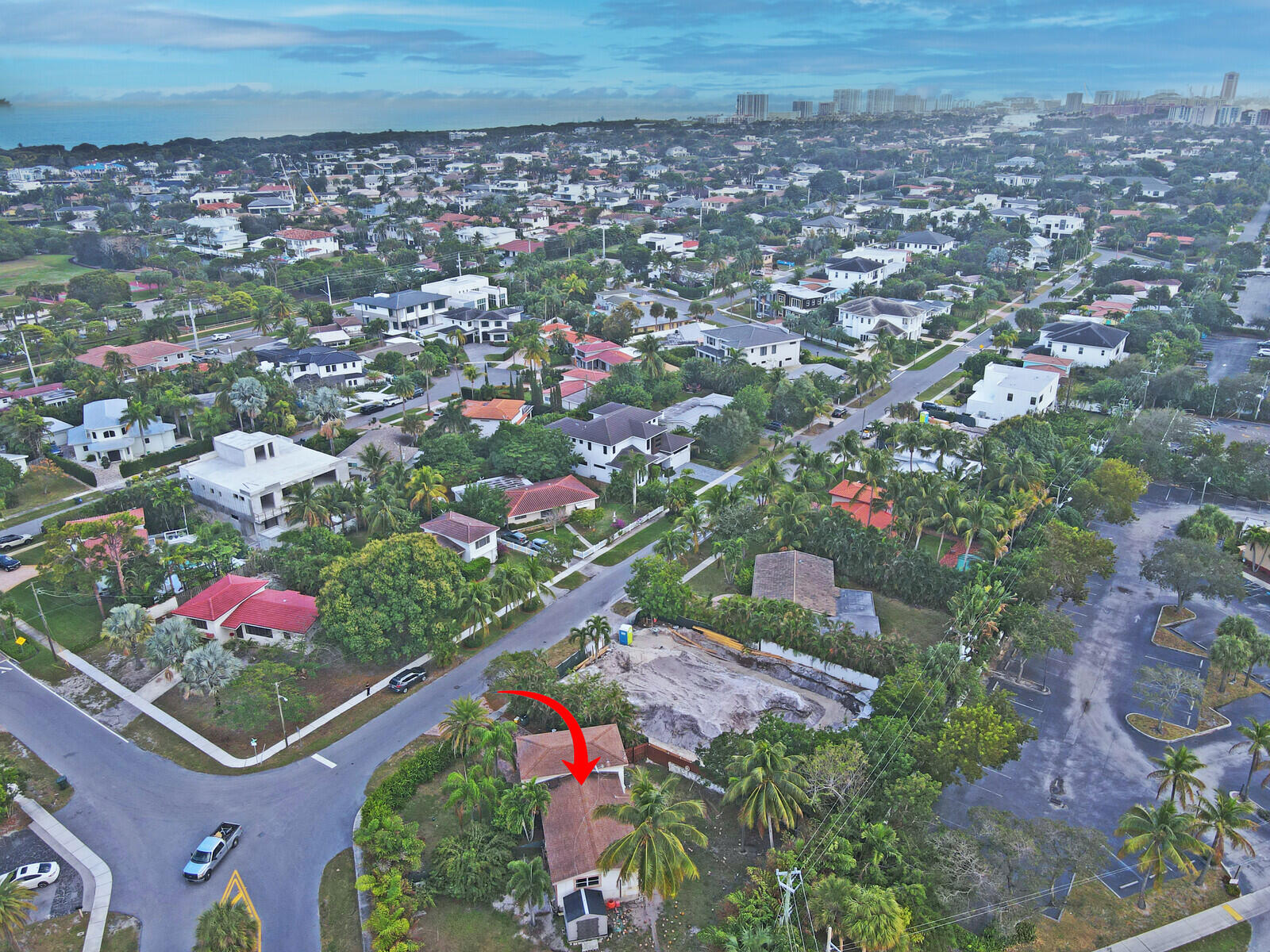 1545 Northeast 4th Avenue Boca Raton, FL 33432 - Photo 28 of 31 aerial 2
