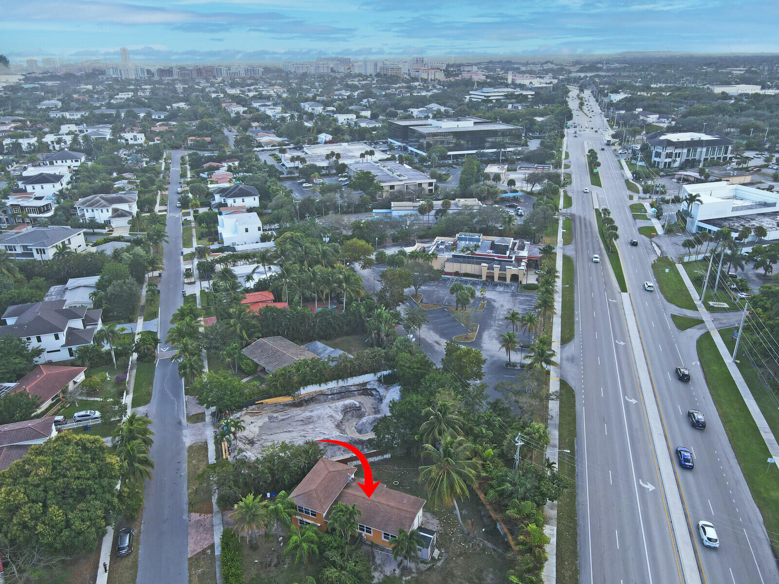 1545 Northeast 4th Avenue Boca Raton, FL 33432 - Photo 29 of 31 aerial 3
