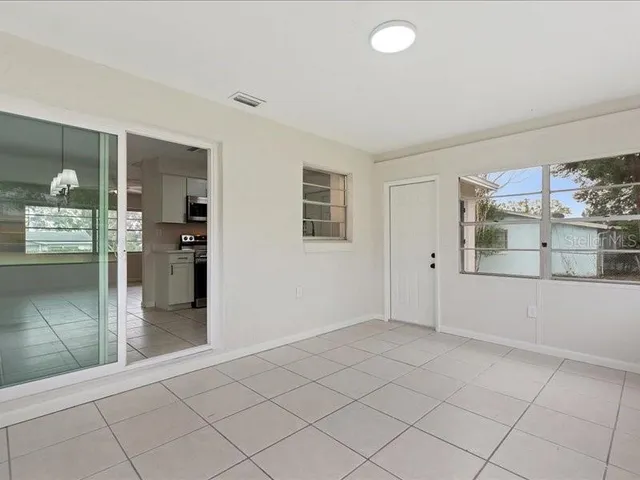 a view of empty room