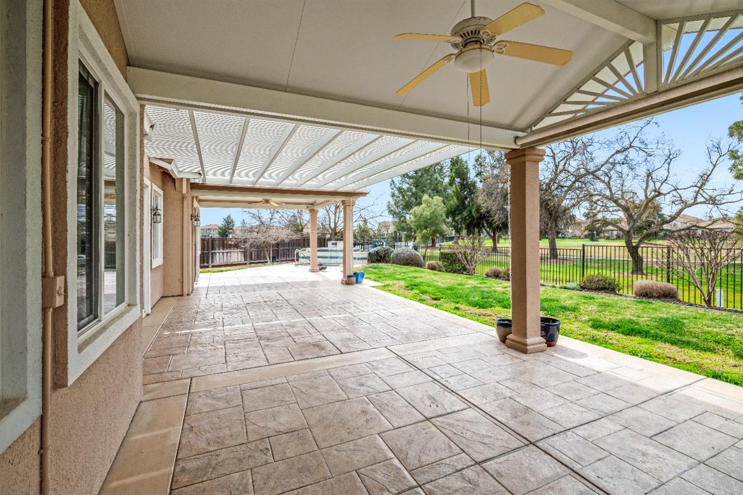 18040 Ruddy Street Woodland, CA 95695 - Photo 33 of 40 a view of a patio with a yard