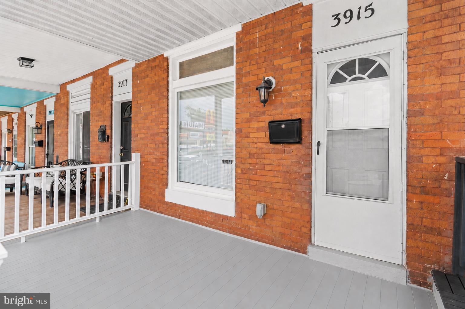 3915 Falls Road Baltimore, MD 21211 - Photo 2 of 23 Charming brick facade with inviting entry.