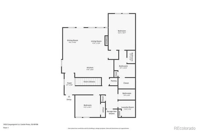 $824,900 | 1925 Canyonpoint Place, Castle Pines, CO 80108