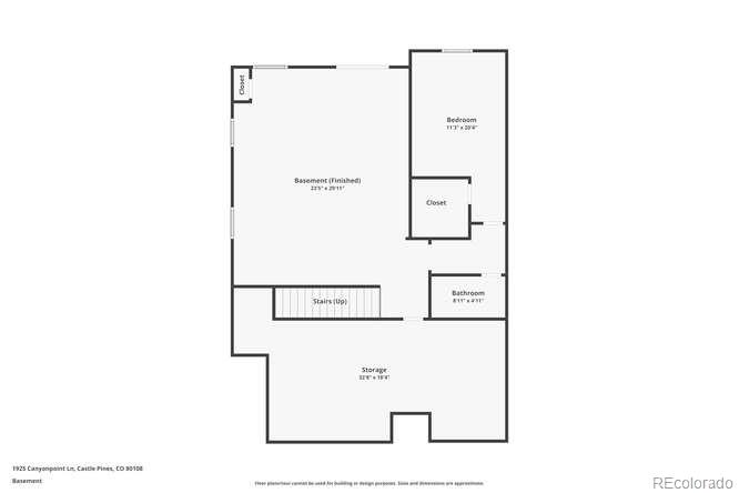 1925 Canyonpoint Place Castle Pines, CO 80108 - Photo 5 of 50 a picture of a door with a floor