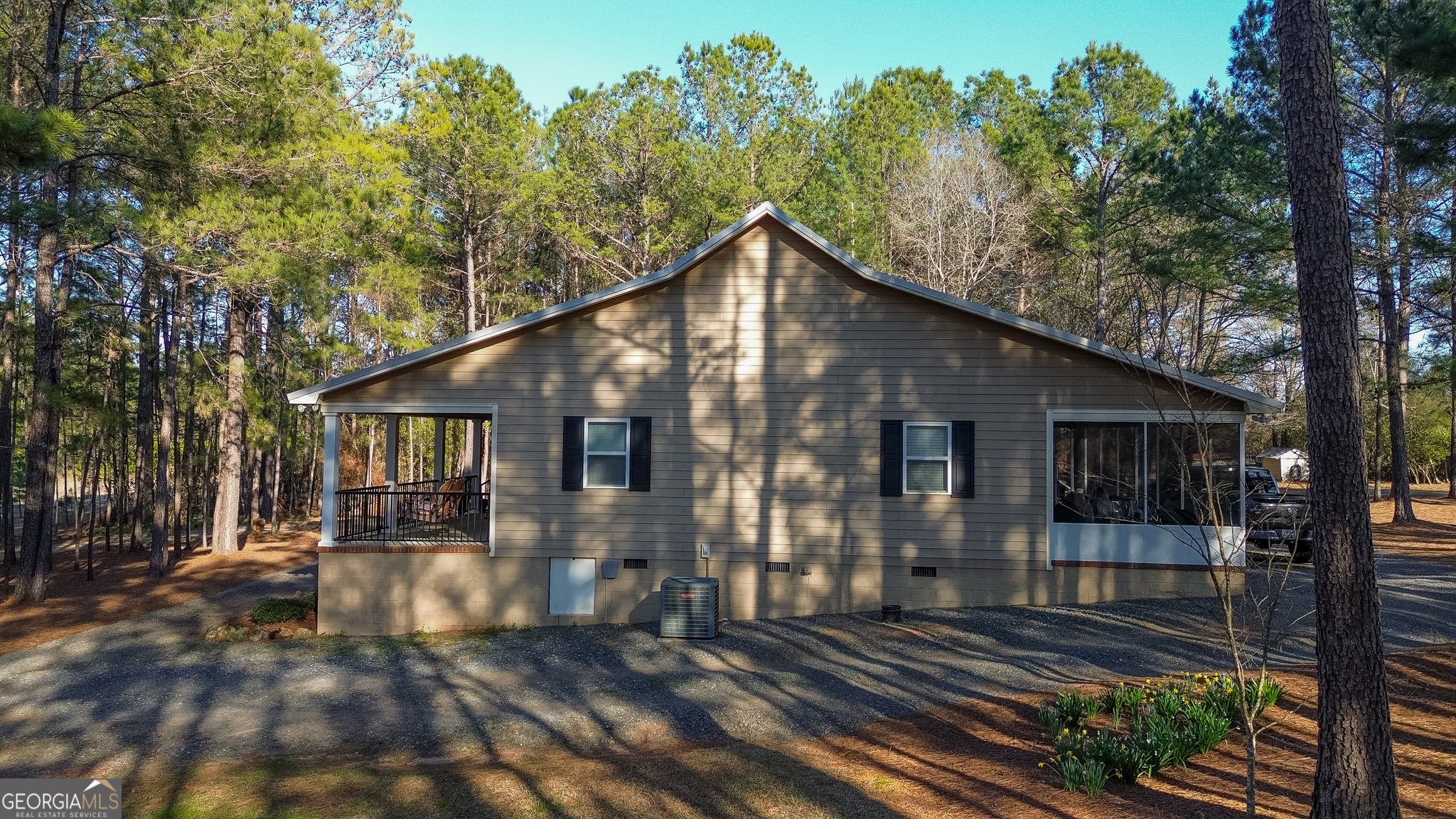 721 Thrasher Road Plains, GA 31780 - Photo 21 of 27 a view of a house with backyard and trees