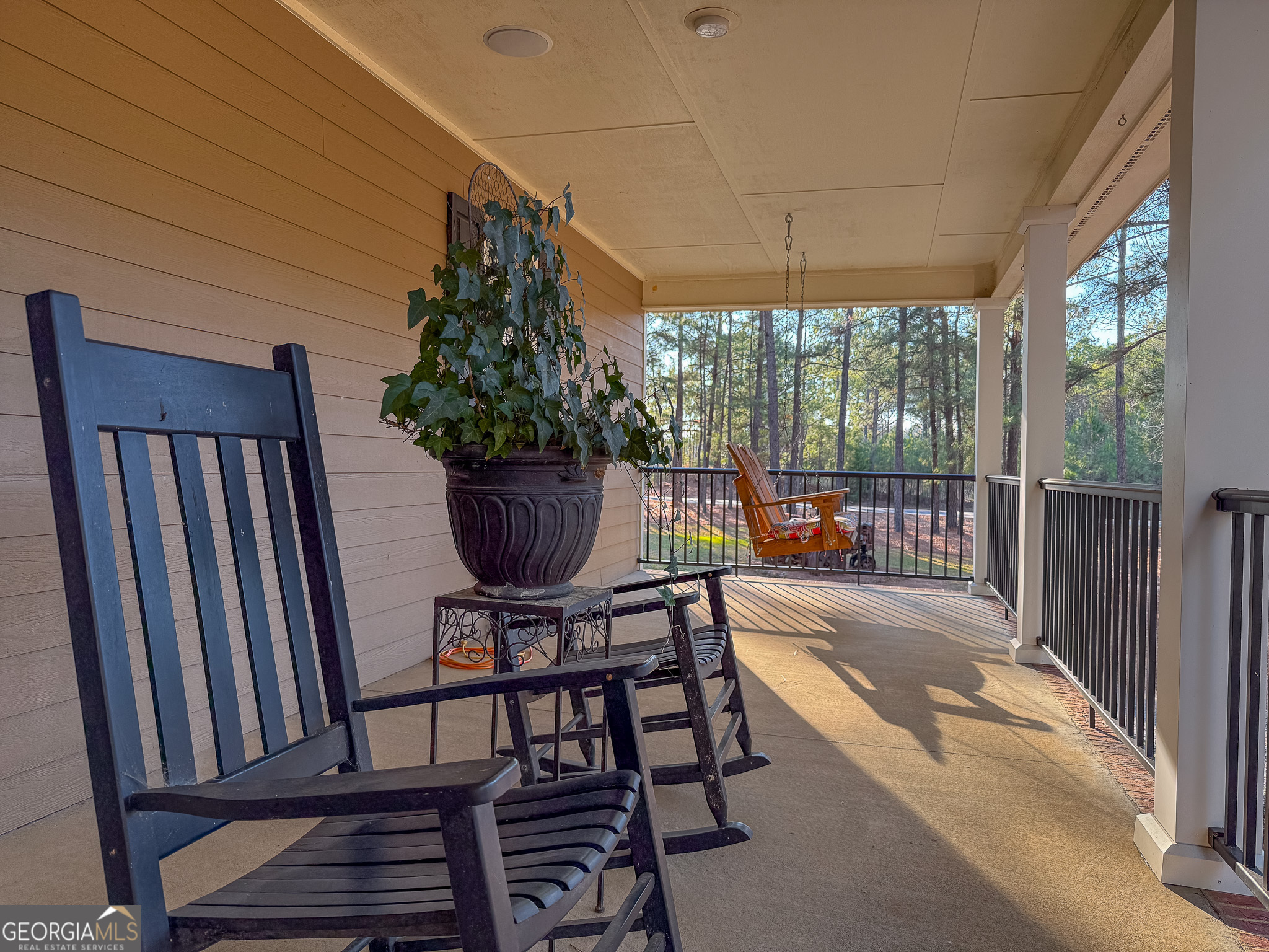 721 Thrasher Road Plains, GA 31780 - Photo 5 of 27 a view of balcony with couple of chairs