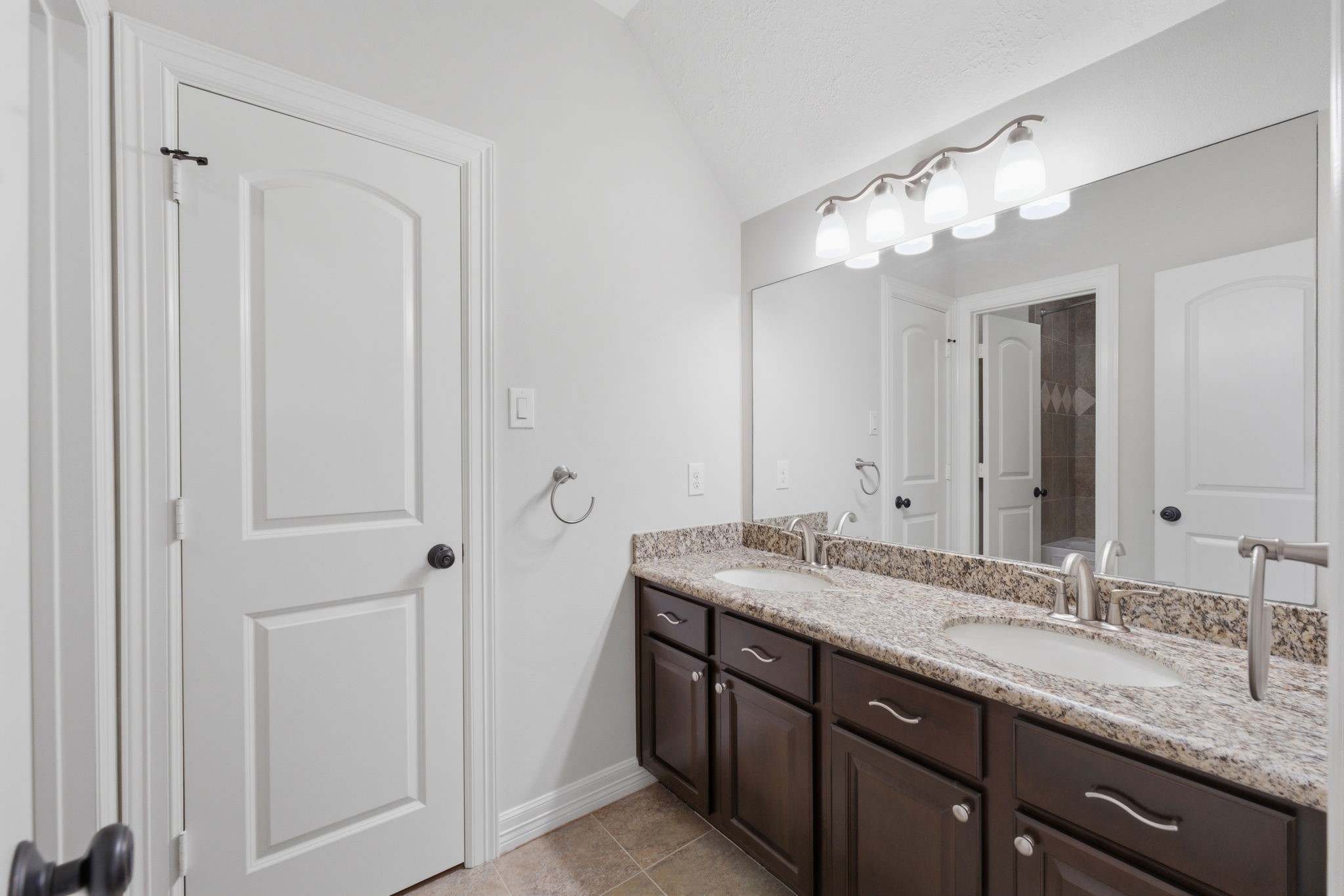 8403 Greenridge Manor Lane Spring, TX 77389 - Photo 33 of 44 This secondary bathroom features a dual-sink vanity