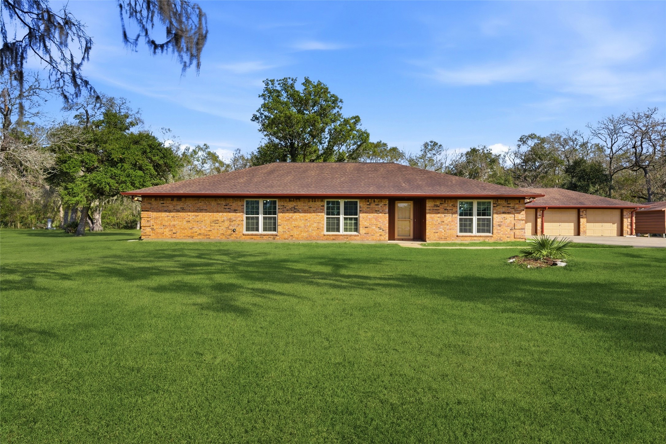 436 County Road 502A Sweeny, TX 77480 - Photo 7 of 45 a front view of a house with a yard