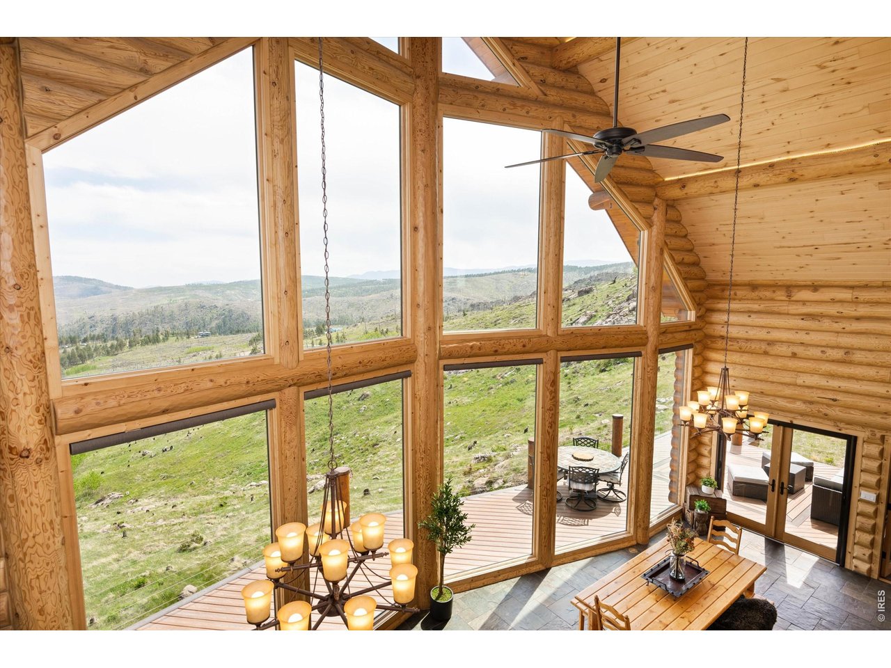 4119 Davis Ranch Road Bellvue, CO 80512 - Photo 31 of 47 Take a peak to see all the way to Loveland