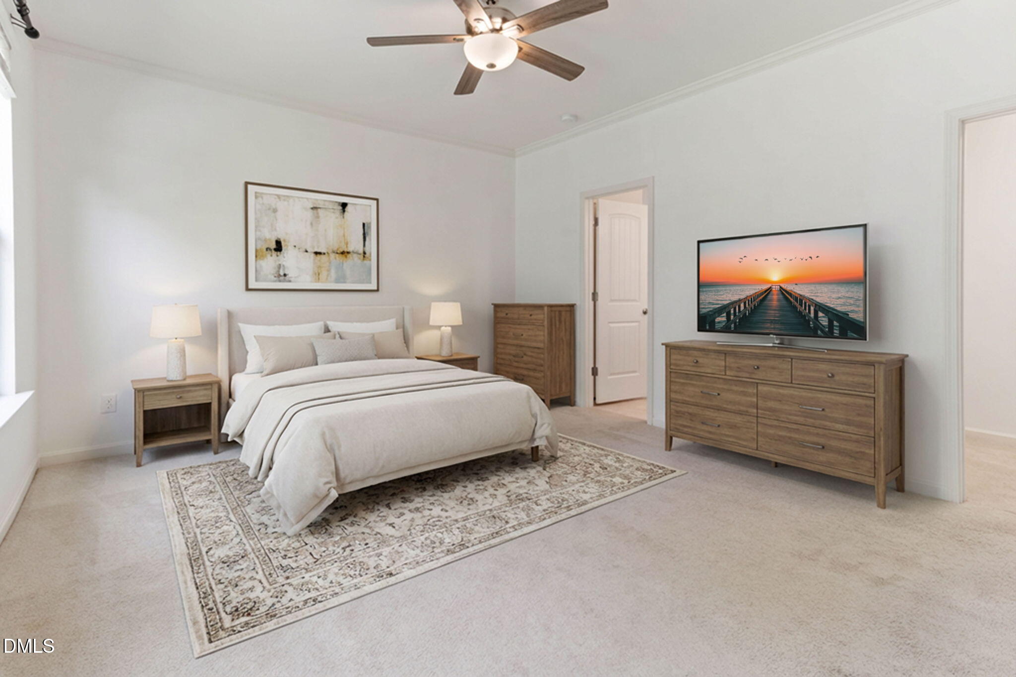 429 Mockingbird Lane Mebane, NC 27302 - Photo 14 of 44 a bedroom with a bed and dresser