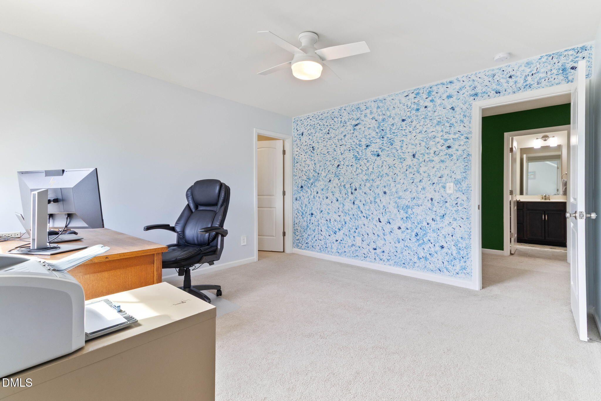 429 Mockingbird Lane Mebane, NC 27302 - Photo 17 of 44 a view of a workspace with furniture and a window