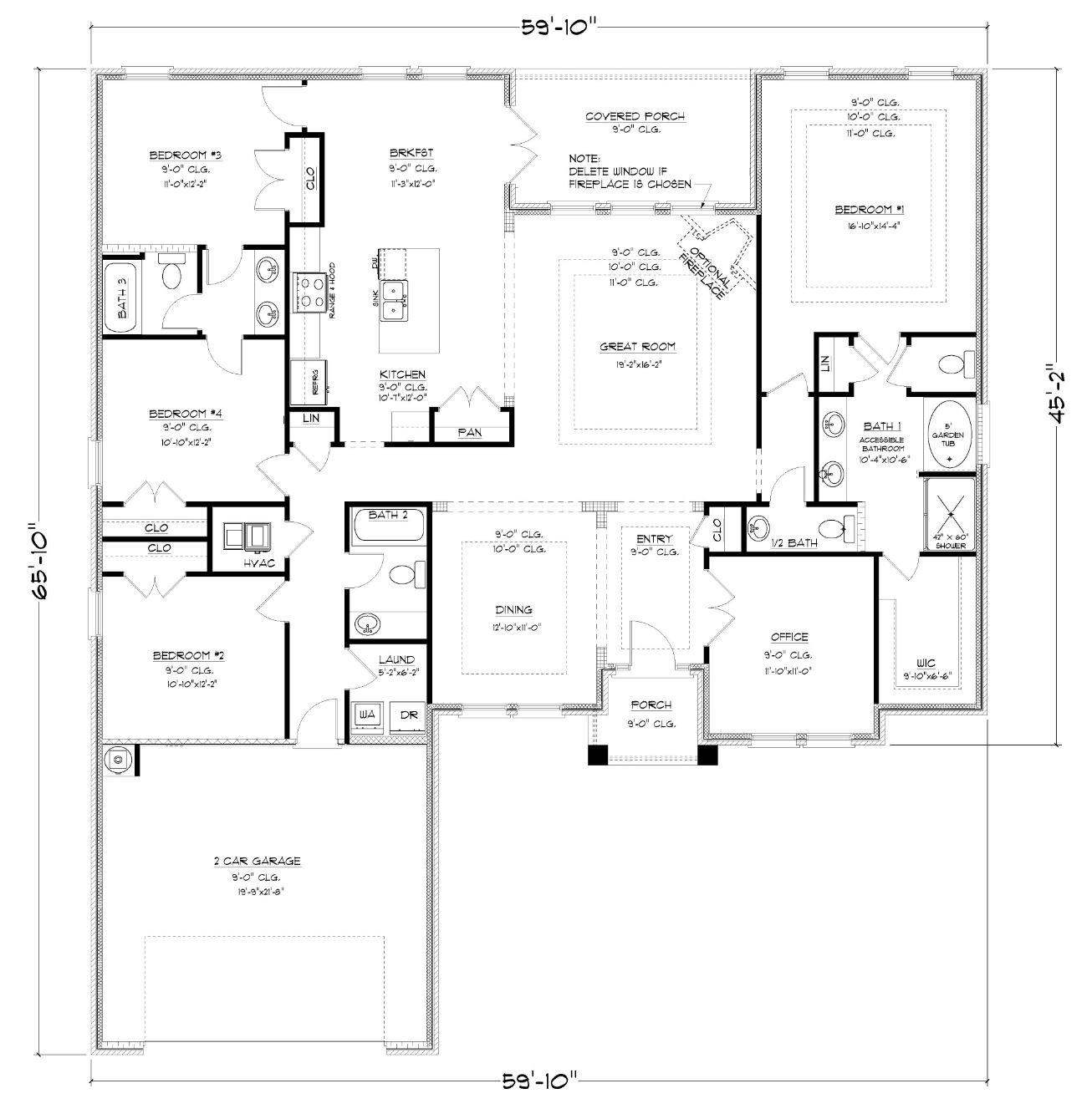 672 Calibre Street Fairhope, AL 36532 - Photo 14 of 14 floorplan