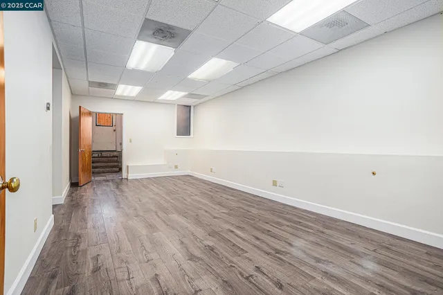 wooden floor in an empty room