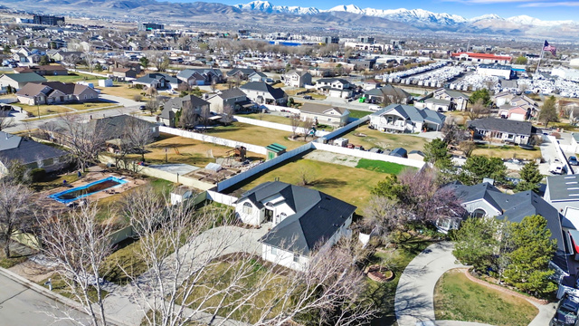 13176 Day Court Draper, UT 84020 - Photo 43 of 45 Aerial perspective of suburban area with a mountainous background