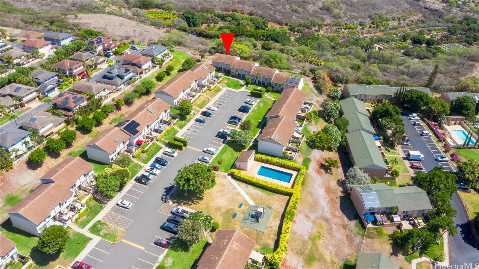 92-787 Makakilo Drive, Unit D28 Kapolei, HI 96707 - Photo 23 of 23 an aerial view of a city