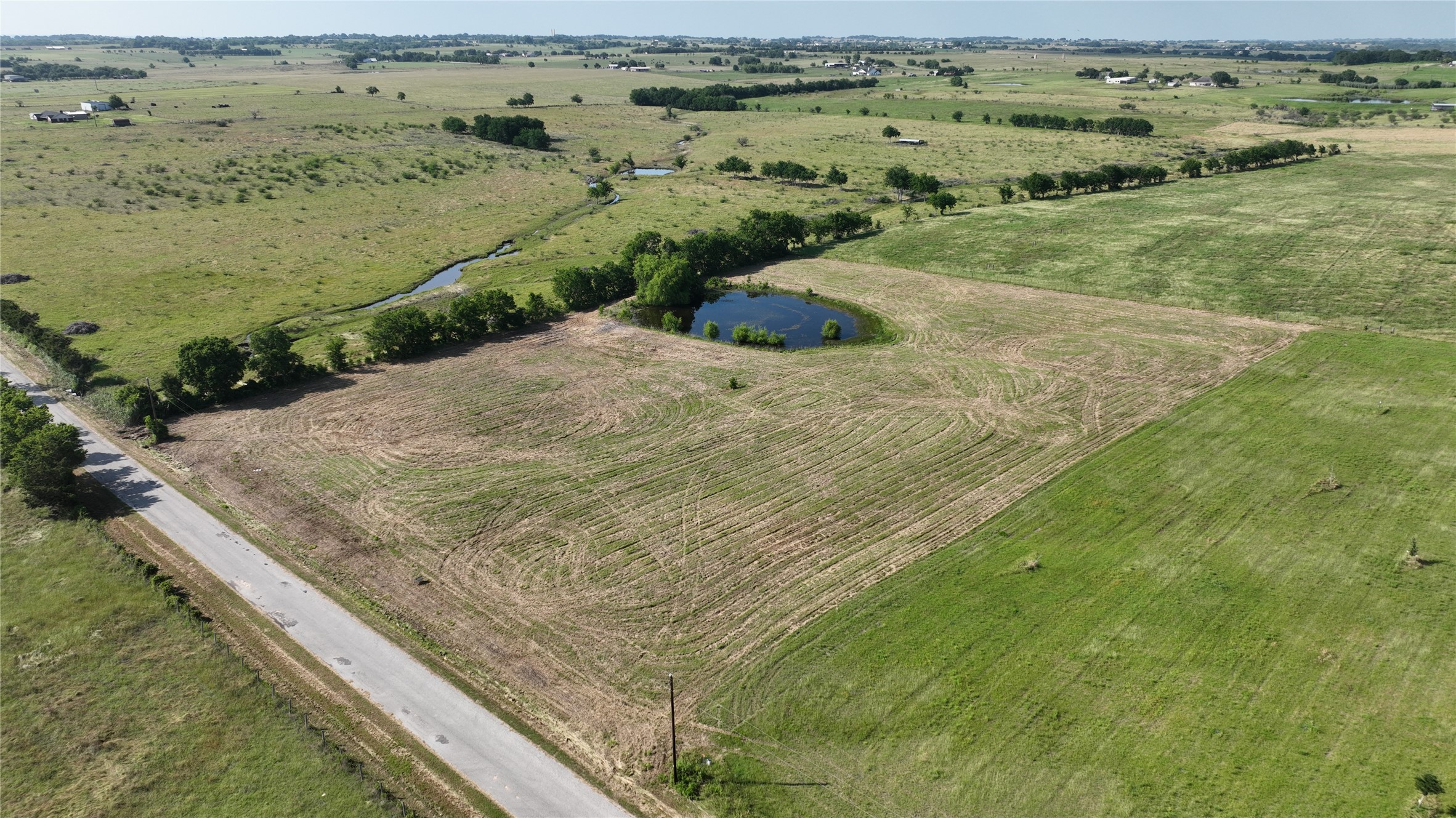Tbd Helm Road Burton, TX 77835 - Photo 8 of 11 a view of a dry yard with trees