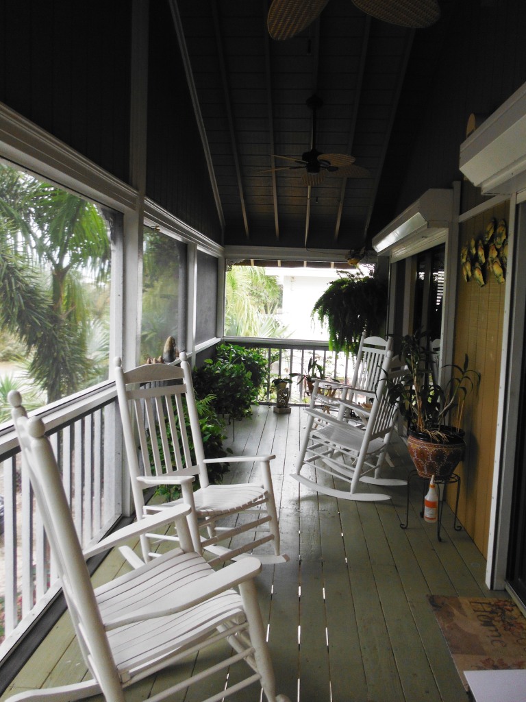 Front screened porch