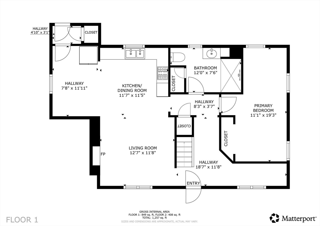 14 Baker Lane Templeton, MA 01468 - Photo 19 of 21 a picture of a wall with a white wall and a white wall