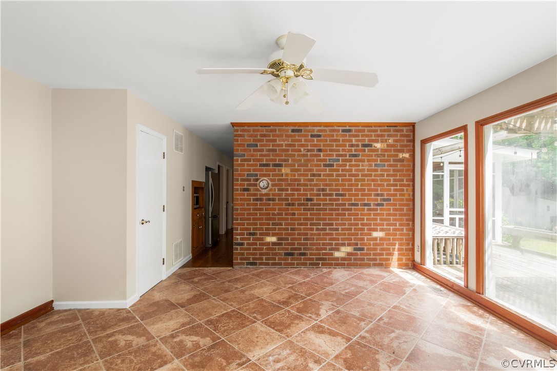 11311 Beach Road Chesterfield, VA 23838 - Photo 22 of 50 Family room has flue for woodstove (sellers have n