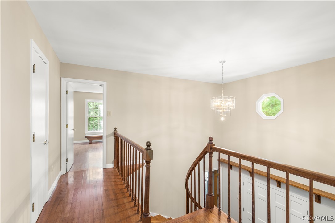 11311 Beach Road Chesterfield, VA 23838 - Photo 23 of 50 Hallway overlooks Foyer