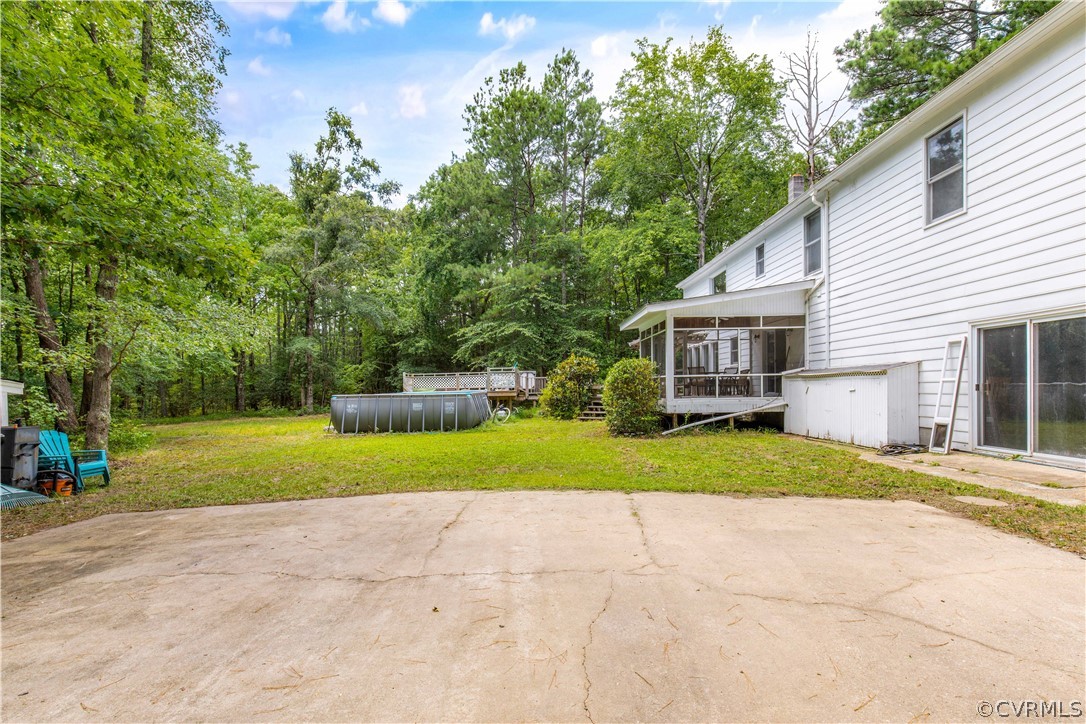 11311 Beach Road Chesterfield, VA 23838 - Photo 39 of 50 Deck has walkway to pool deck.