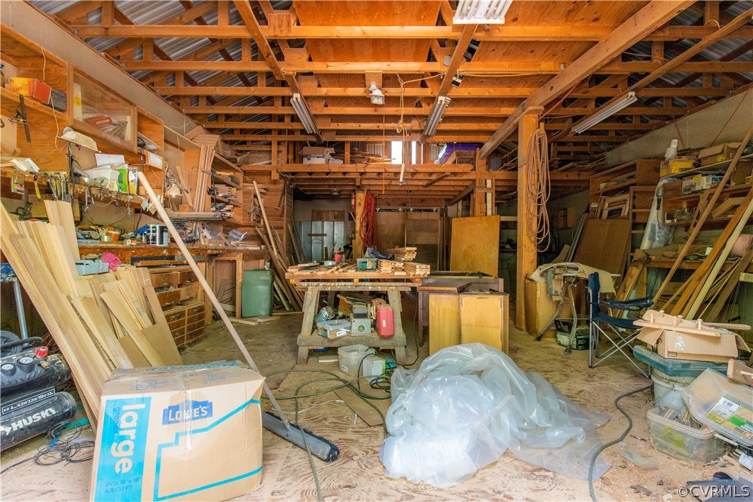 11311 Beach Road Chesterfield, VA 23838 - Photo 46 of 50 Inside of workshop