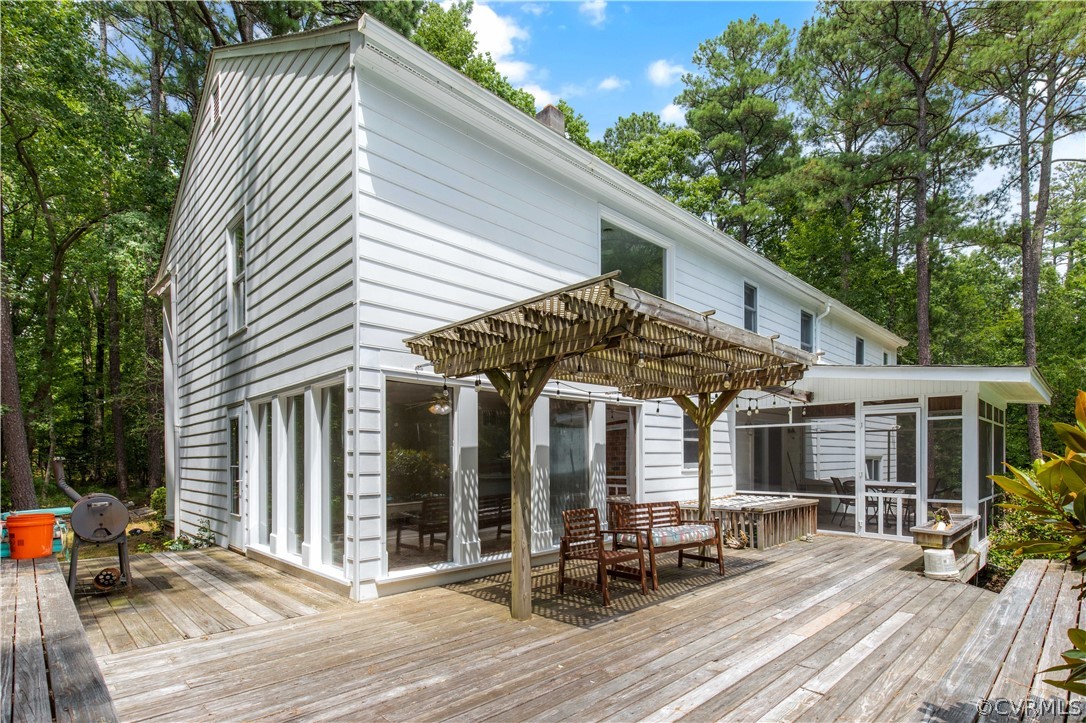 11311 Beach Road Chesterfield, VA 23838 - Photo 48 of 50 Rear Deck