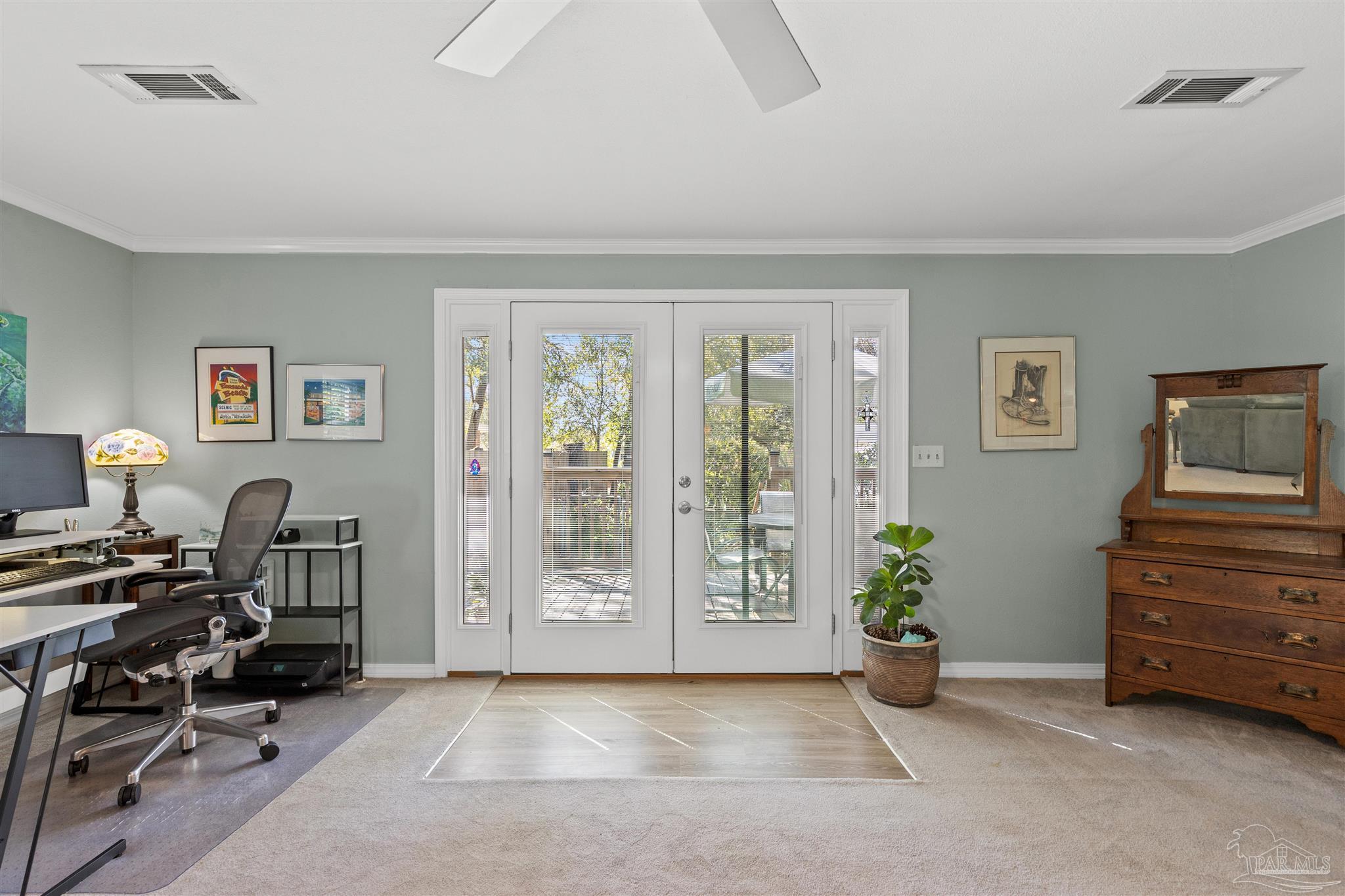 6001 Hilltop Road Pensacola, FL 32504 - Photo 17 of 37 a view of workspace with workspace and a window