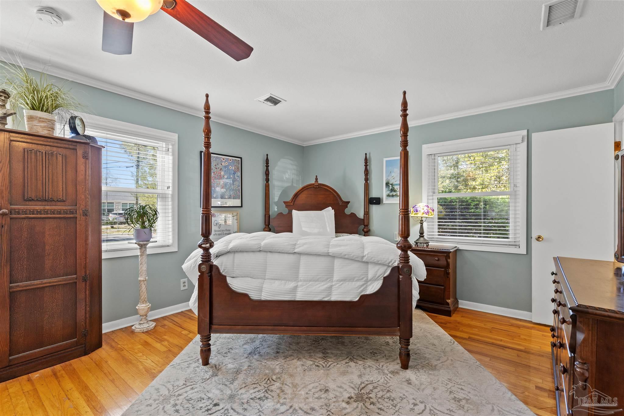 6001 Hilltop Road Pensacola, FL 32504 - Photo 24 of 37 a bed room with a bed and a window