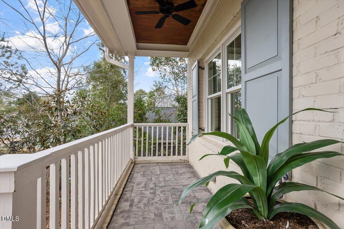 2718 Peachtree Street Raleigh, NC 27608 - Photo 5 of 38 a view of a balcony with window