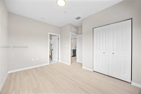 a view of empty room