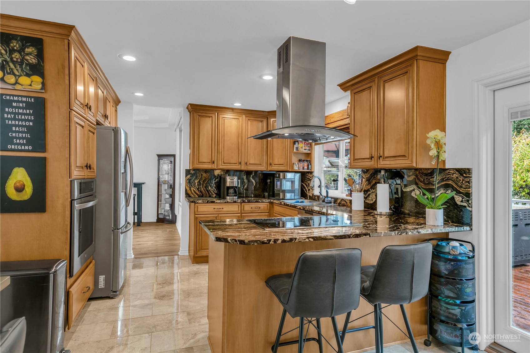 1130 Southwest 354th Street Federal Way, WA 98023 - Photo 10 of 25 a kitchen with stainless steel appliances granite countertop a refrigerator and a stove top oven
