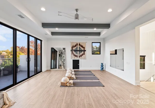 a view of a living room