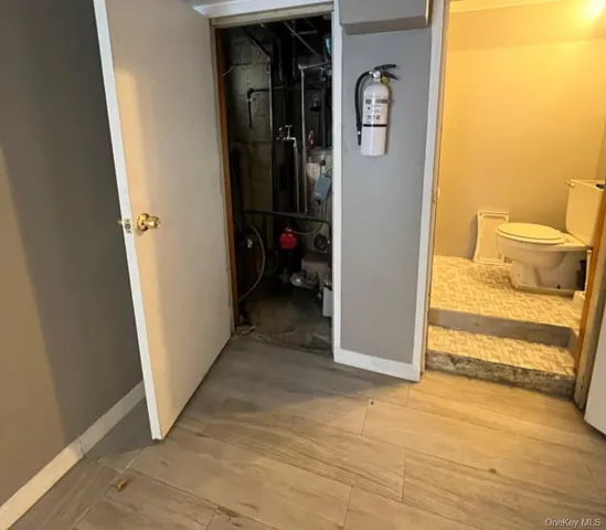 a view of an entryway door